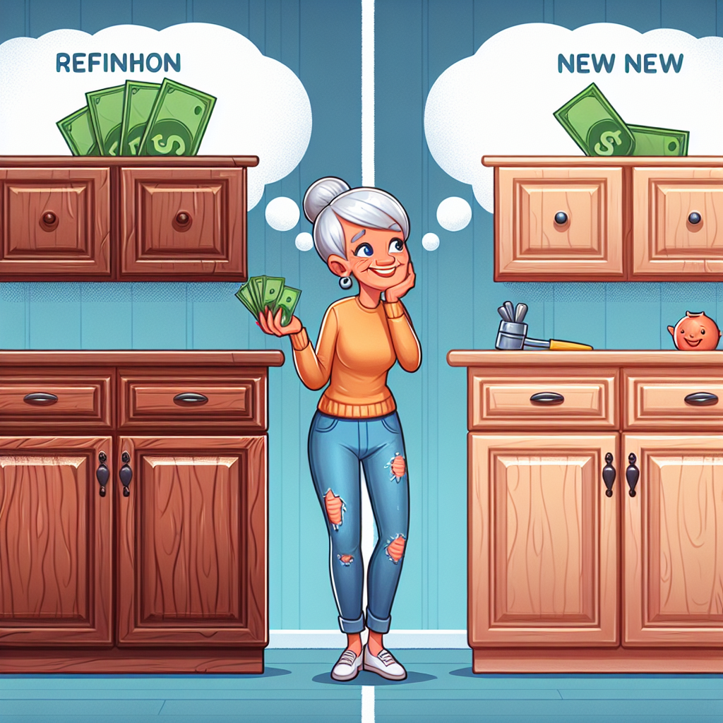 Benefits of cabinet refinishing over cabinet replacement